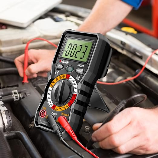 ANENG Digital Multimeter Tester with Amp Ohm Volt Clamp Meter Measures Current, AC/DC Voltage,Capacitance, Resistance, Diodes, Continuity Frequency Backlight Electrican Tools
