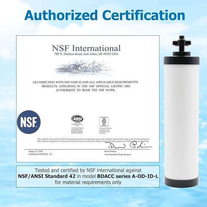 Gravity Water Filter Replacement for Berkey® BB9-2 & PF-2® Fluoride Filters | Combo Pack for Berkey Gravity Water Filter System