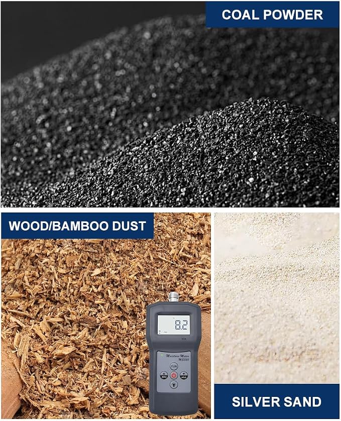 MS350 High Frequency Chemical Raw Materials Moisture Meter for Coal Fertilizer Powder Moisture Analysis Testing