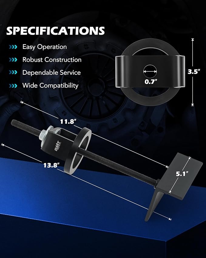 Orion Motor Tech Clutch Compression Tool, ATV UTV Snowmobile Secondary Clutch Compression Tool CCT510 Compatible with Polaris Kawasaki Yamaha, Primary Clutch Compression Tool for Clutch Maintenance