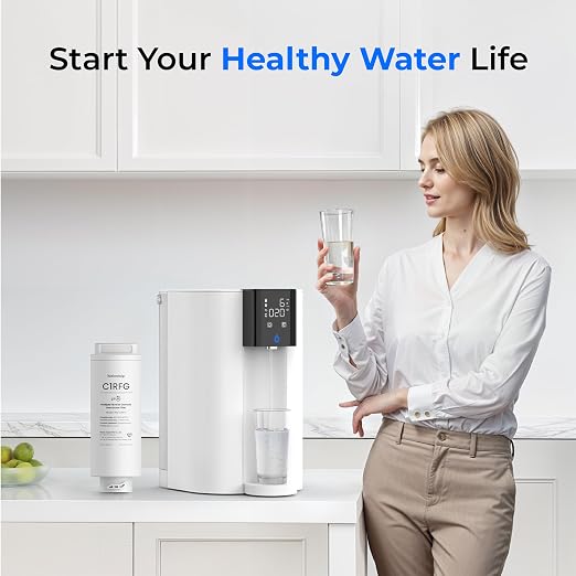 Waterdrop C1RFG Filter, Replacement for C1SL RO System, 12-Month Lifetime | Countertop Reverse Osmosis Filter, Enhanced Filtration, Long Filter Lifespan, Easy and Quick Filter Replacement