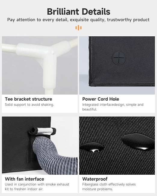 Creality Official 3D Printer Enclosure with Fan Interface Fireproof Dustproof Constant Temperature Dust Cover 480 * 600 * 720mm for Ender 3 V3 SE/KE/Ender 3/Ender 3 Pro/Ender 3V2/Ender 3S1/Neo(no Fan