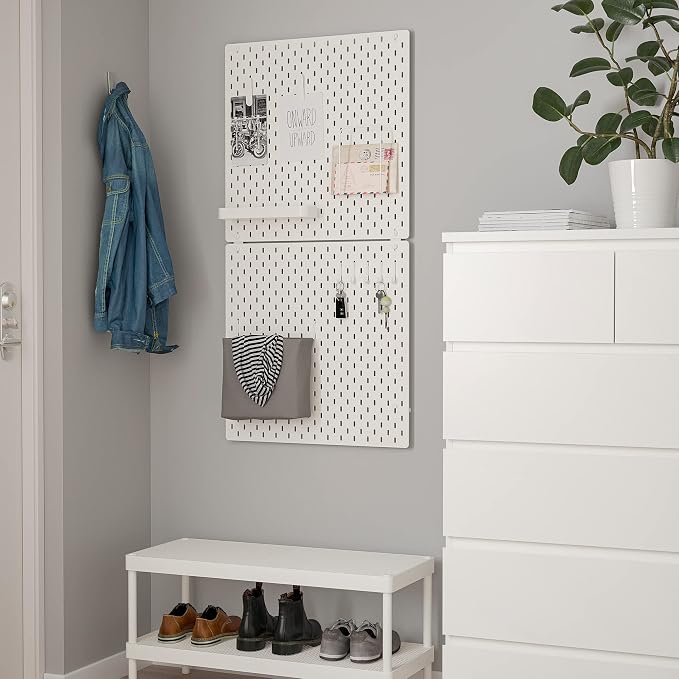 Ikea SKÅDIS pegboard white (56x56 cm)