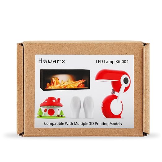 3D Printer LED Lamp Kit 001, Compatible with Bambu lab H2D/A1/A1mini/P1S/P1P/X1C Makerworld Maker's Supply Hardware kit 5V USB Powered, 3000K Warm Light
