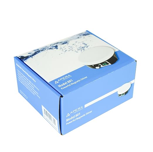 Apera Instruments AI2801 Powerful Magnetic Lab Stirrer / Stir Plate, Speed Range: 0-2300 rpm, Max Stirring Capacity: 3000ml