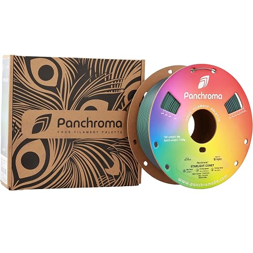 Polymaker Panchroma Starlight PLA Filament 1.75mm for 3D Printing, Comet | Neatly Wound, Starry Sky PLA 1kg, Easy Print & Smooth Feeding, Compatible with Bambu Lab & Most 3D Printers