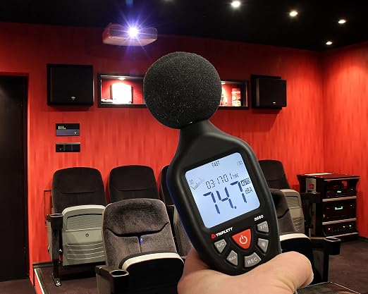 Triplett 3550 SoniChek PRO Professional Decibel Sound Level Meter with Certificate of Calibration to NIST