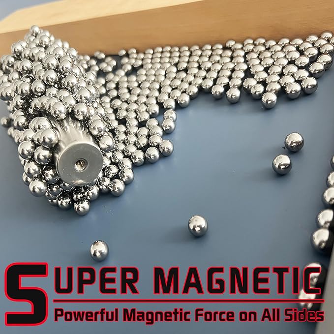 ULIBERMAGNET Magnetic Filter Rod,12000 Guass Neodymium Magnets Rod, Super Strong Magnetic Filter Cylinder Bar for Filter Dry Powder, Oil Filter, Iron Slag, Magnetized Water Impurity