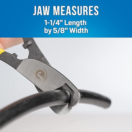 Jonard Tools JIC-750 Hardline COAX & Fiber Cable Cutter, Up to 3/4" Diameter