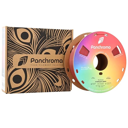 Polymaker Panchroma Starlight PLA Filament 1.75mm for 3D Printing, Mars | Neatly Wound, Starry Sky PLA 1kg, Easy Print & Smooth Feeding, Compatible with Bambu Lab & Most 3D Printers