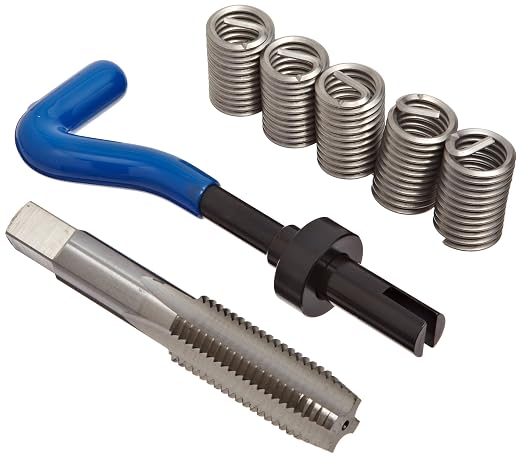 E-Z Lok EK21420 Helical Threaded Insert Kit, 304 Stainless Steel, 5/8"-11 Thread Size, 1.250" Installed Length (Pack of 5)