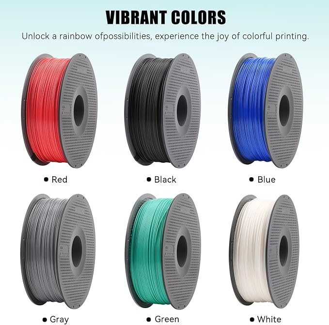 Bamboo Original 1.75MM ASA Filament UV Resistance and Highly Durable with Spool with RFID for Bambu Lab X1,P1 P2S,H2D AMS 1KG +/- 0.03mm (Gray 45102)