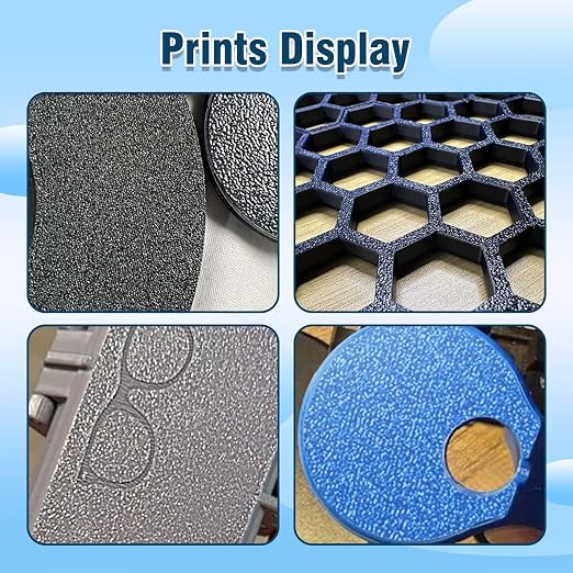IdeaFormer-3D 355x346mm H2D H2S PEI Sheet for Bambu Lab, Upgraded Thickened PEI Build Plate with QR Code Spring Steel Bed Plate for Bambu Labs H2S H2D Combo 3D Printer Platform