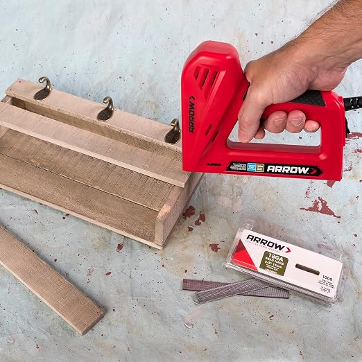 Arrow T50ACN Heavy Duty Corded Electric 2-in-1 Staple and Nail Gun for Upholstery, Framing, Insulation, Crafts, Furniture, and Construction