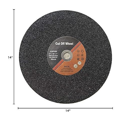 14-Inch Cut-Off Wheel,10-Pack,14 Inch Abrasive Cut Off Blades Metal Cutting,Chop Saw Blades 14 Inches