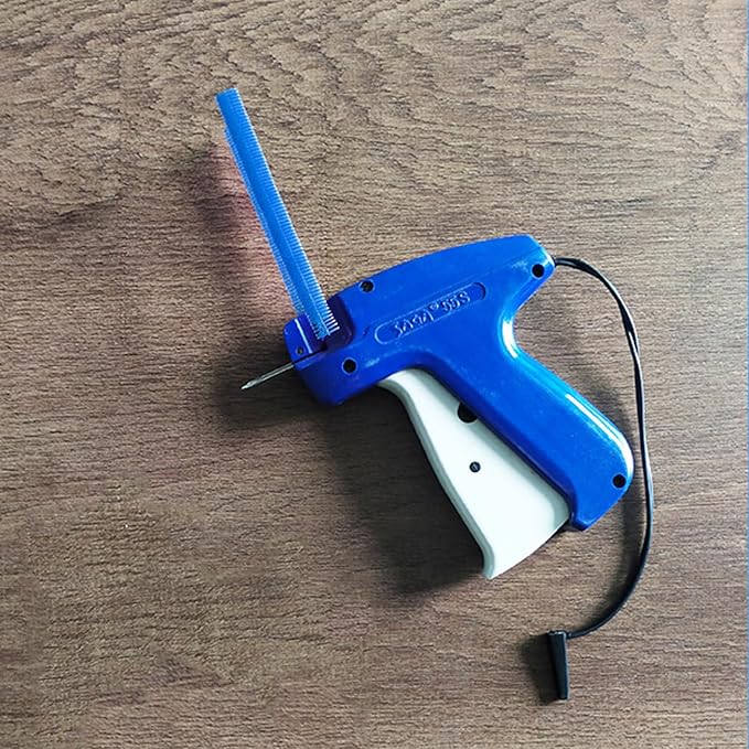 3000Pcs Six Colors Standard Tagging Gun Fasteners Garment Clothing Price Tag Label Barbs 1 Inch 500 Each of Clear Green Blue Yellow Red Black 3000 Total