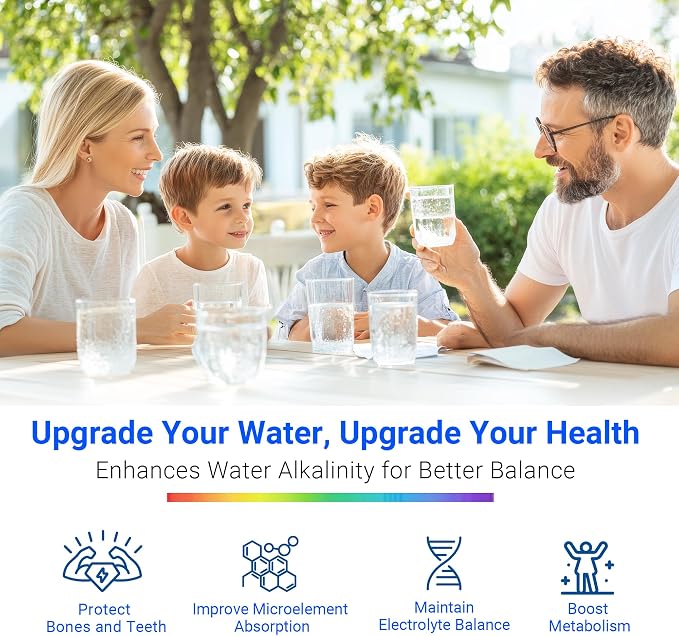 LCF Replacement Filter, Compatible with LCF-CF-01-ALK, Waterdrop Filter Replacement for WD-CTF-04 System, Replaces WD-CFF-02, 6+1-Stage, ππ’π₯π―ππ« ππ¨π§π¬ Enhanced, 16,000 Gallons, 2-Pack