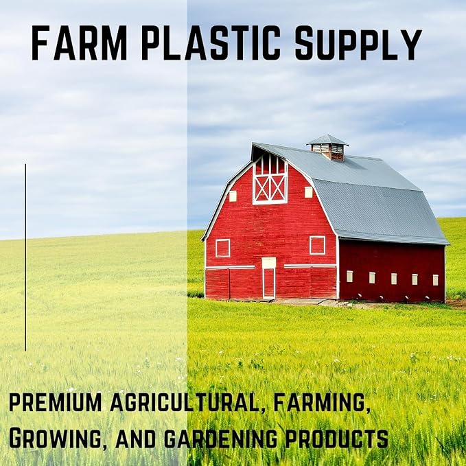 FPS Heavy Duty Pallet Covers - 3 Mil (55' x 53' x 75'), Tear Resistant, Polyethylene, Outdoor Protection, Black, 25 Pack