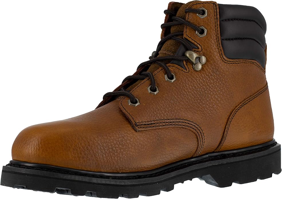 Iron Age Men's Safety 6" Backhoe Electrical Hazard Steel Toe Work Boots