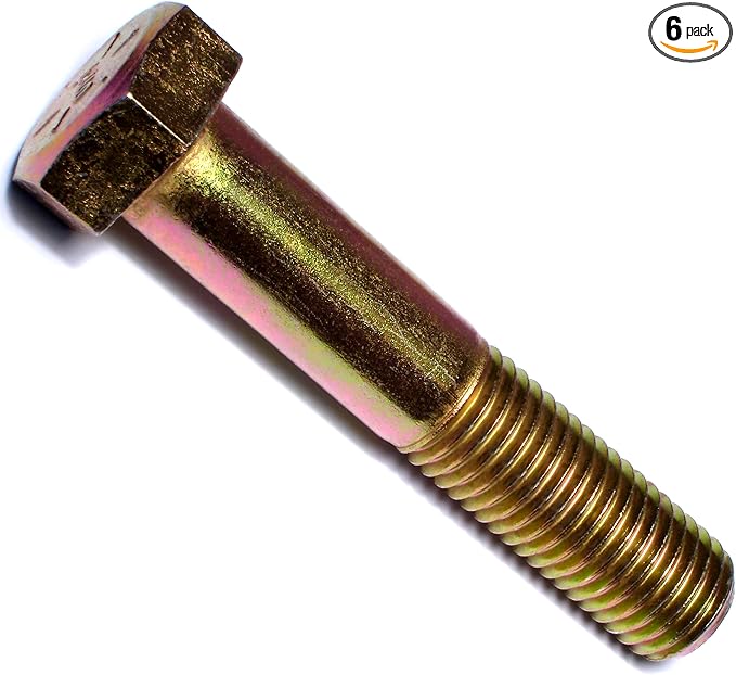 Hard-to-Find Fastener 014973525750 Grade 8 Hex Cap Screws, 7/8-9 x 4-1/2, Piece-6