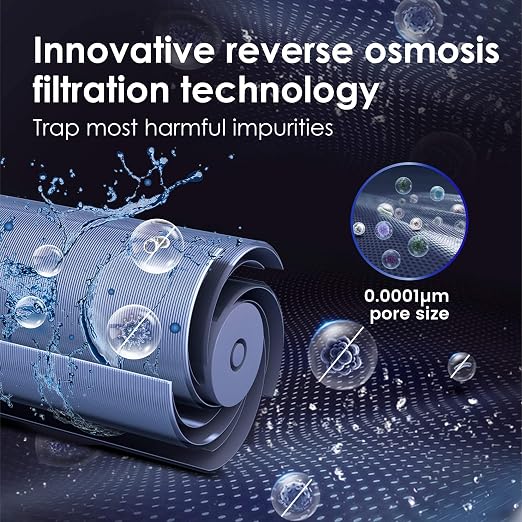 Waterdrop N1-MRO Filter, Replacement for N1 RO System, 18-Month Lifetime | Countertop Reverse Osmosis Filter, Enhanced Filtration, Long Filter Lifespan, Easy and Quick Filter Replacement