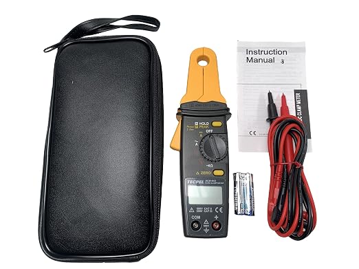 TECPEL DCM-043 Digital AC/DC clamp meter, clamp transmitter, high resolution of 1mA