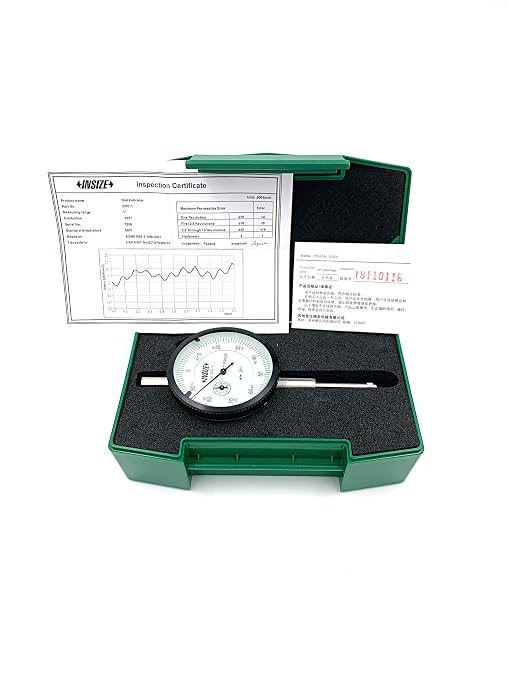 INSIZE 2307-1 Dial Indicator 1", Graduation .001"