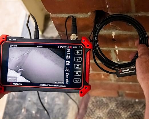 Triplett SBR2M Waterproof Security Camera Borescope