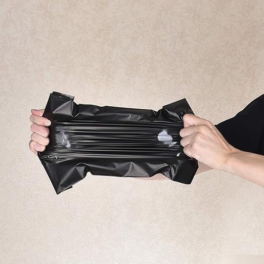 KKBESTPACK Large Poly Mailers 10x13 Shipping Bags for Small Business – Self Sealing Package Envelopes (10 x 13,Black),100 Count (Pack of 10)