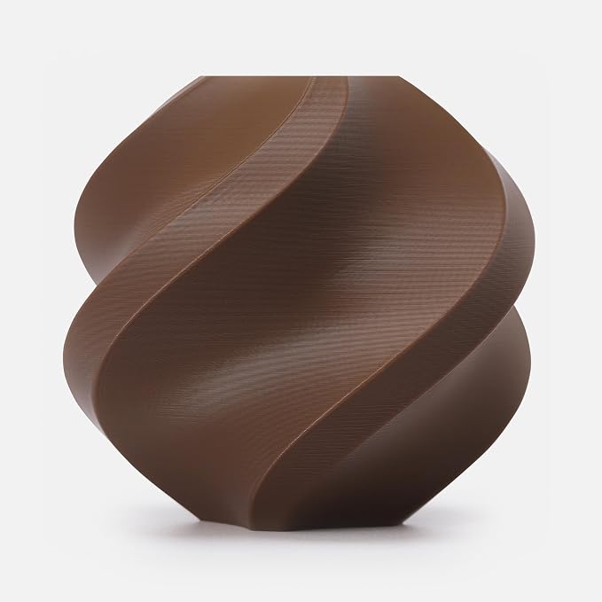 Bambu Lab PLA Matte 1.75mm 1kg 3D Printer Filament Cocoa Brown 10802 Refill | 3D Printer, 10802 Refill
