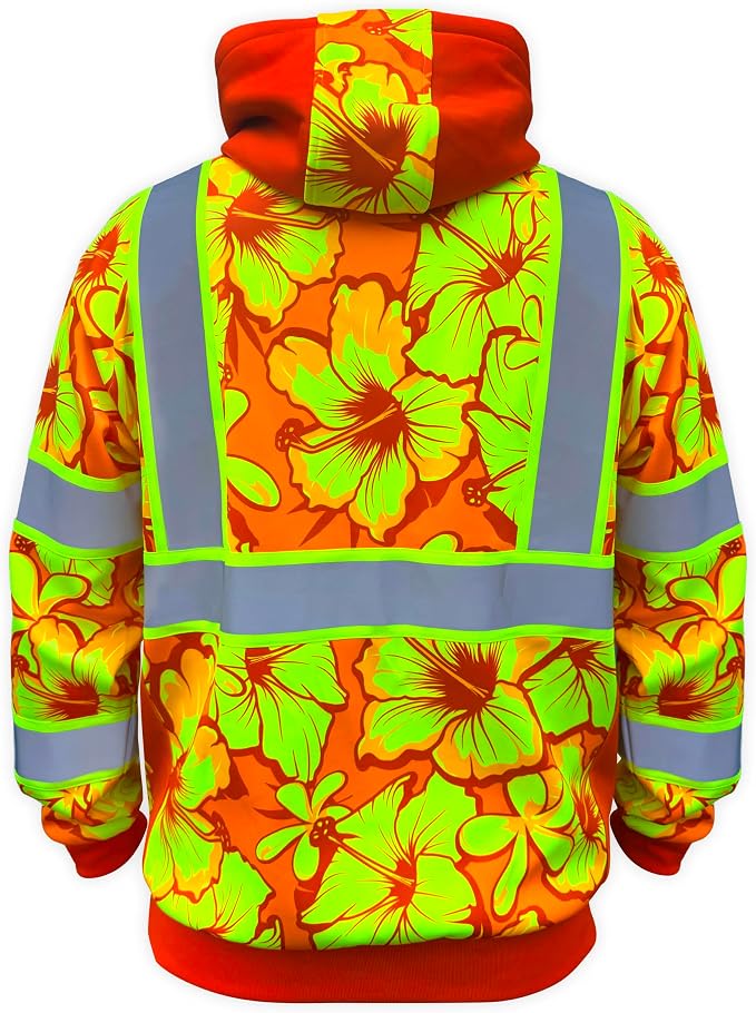SafetyShirtz SS360 ANSI Class 3 Type R Graphic Hoodie