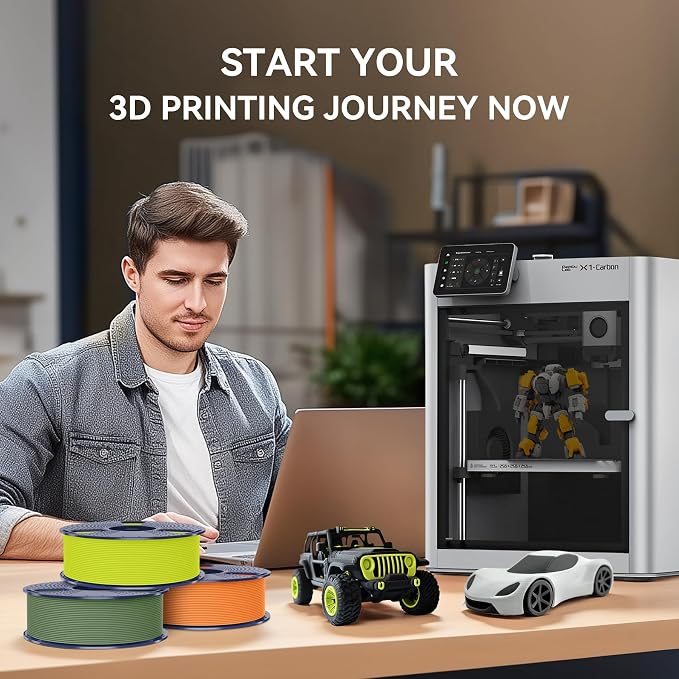 SUNLU PLA Matte 3D Printer Filament 1.75mm, PLA Filament 1kg Spool (2.2lbs), Dimensional Accuracy +/- 0.02mm, Matte Red PLA