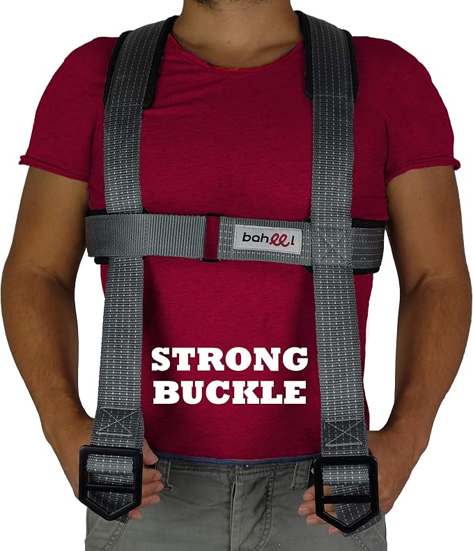 Professional Movers Tool - Shoulder Carrying Strap - Furniture Moving Tools - Lifting and Moving System - Hands Free - Safe Easy Moving