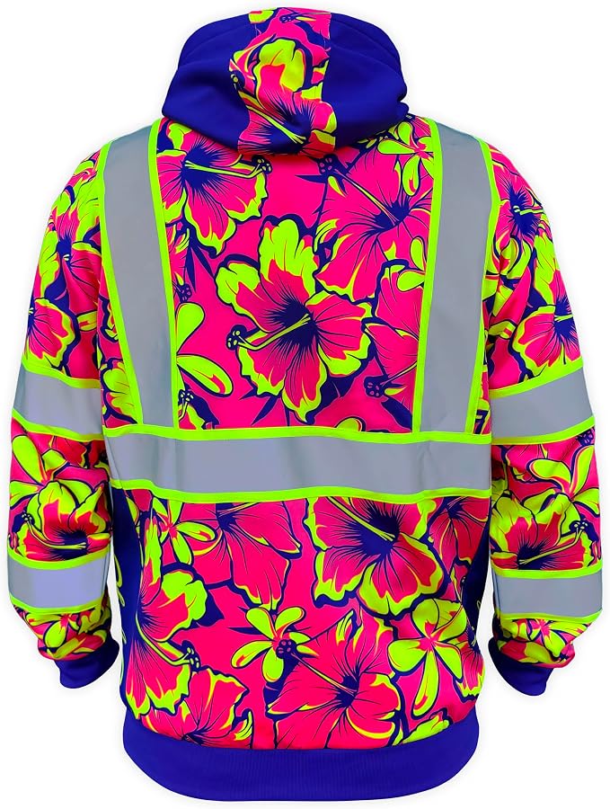 SafetyShirtz SS360 ANSI Class 3 Type R Graphic Hoodie