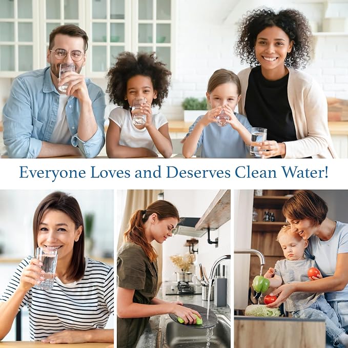 CFS – 20" x 2.5" Spun Sediment Water Filter Cartridges Compatible with EV953420 and 13459 Models – 5 Micron Replacement Filter – Removes Bad Taste & Odor – Whole House Filter – 4 Pack