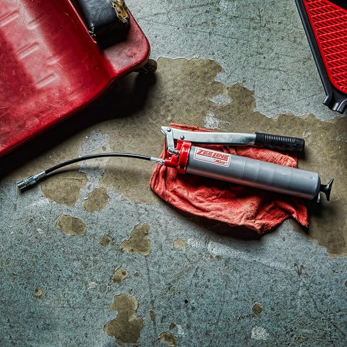 ZEELINE BY MILTON Grease Gun, 10,000 PSI Heavy-Duty Lever Action Pistol Grease Gun (ZEHD4)