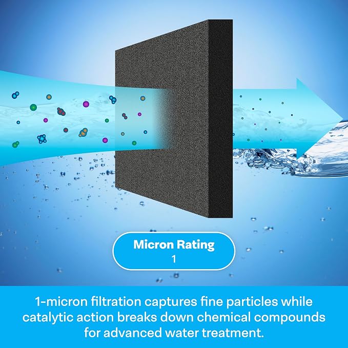 SpiroPure SP-CC1-20 20x2.5 Catalytic Carbon Water Filter Cartridge