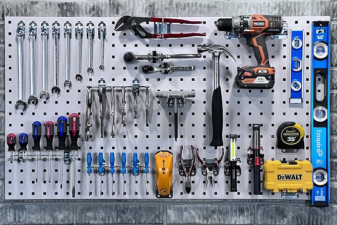 Triton Products LockHook Steel Pegboard Hook Assortment Kit - 46 Piece