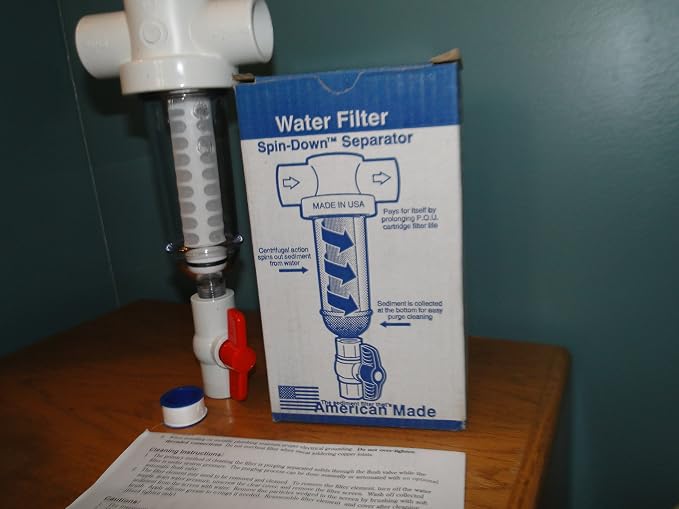 Campbell FT4-100 MESH Water Filter 1" Spin Down Type Well Pump Irrigation Made in USA