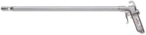 Guardair Long John Safety Air Gun with 36-Inch Aluminum Extension, High Performance OSHA Compliant Alloy Nozzle, Gray/Silver (75LJ036AA)