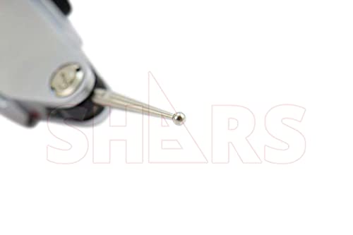 Shars 0.030"/0.6mm x 0.0005"/.01mm Large Face Dial Test Indicator 303-3204 P
