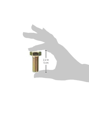 Hard-to-Find Fastener 014973252786 Grade 8 Coarse Hex Cap Screws, 7/16-14 x 1, Piece-5,yellow