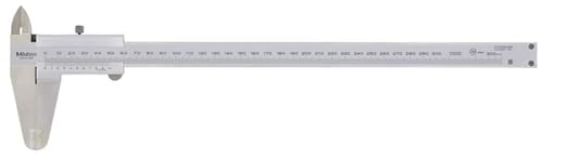 Mitutoyo 530-321 Vernier Caliper, Stainless Steel, 0-200mm Range, +/-0.05mm Accuracy, 0.05mm Resolution