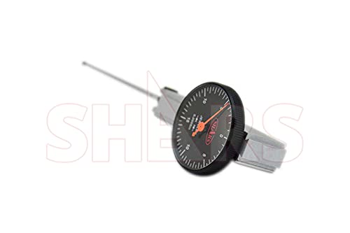 Shars .030" x .0005" Dial Test Indicator w/Long Contact Point Reach 303-3277 P