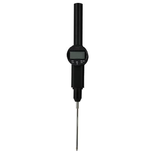Digital Dial Gauge,with A Range of 101.6mmmm/4 in,Dlectrical Digital Indicator Graduation of 0.001mm,Metric and Imperial Measure Tool