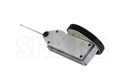 Shars .030" x .0005" Large Black Face Dial Test Indicator w/Long Contact Point Reach 303-3279 P