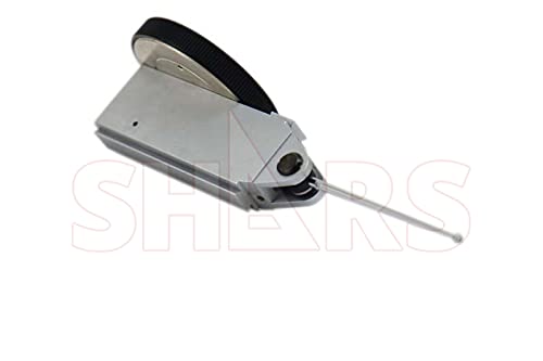 Shars .030" x .0005" Large Black Face Dial Test Indicator w/Long Contact Point Reach 303-3279 P