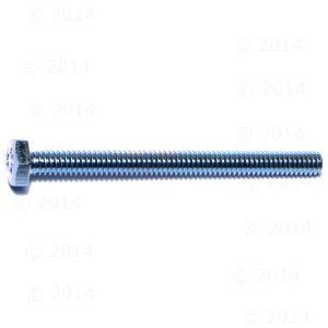 Hard to Find Fastener Tap Hex Bolts, Durable Corrosion-Resistant Steel Hex Head Bolt for Home Improvement, DIY, Construction, 1/4-20 x 3, Pack of 100