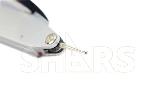 Shars .030" x .0005" Large Black Face Dial Test Indicator 303-3209B !