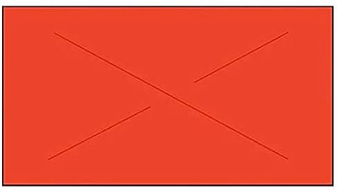 Veltec Premium 2212 Pricing Labels for Garvey and Contact 22-6 22-7 22-8 Price Gun - 9 Rolls, 11,000 Labels and Free Inker (Red)